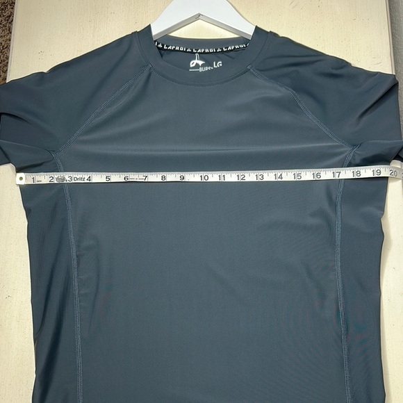 New Set of 2 LAFROI Men's Long Sleeve UPF 50+ Baselayer Skins Rash Gaurd Size L - Picture 14 of 15